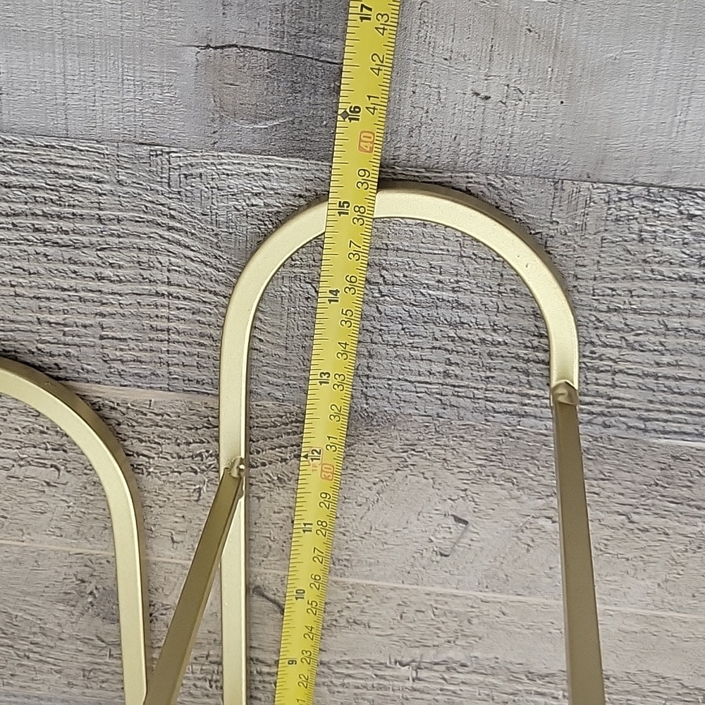 Decorative Candlestick For Table In Gold Color - Picture 4 of 5